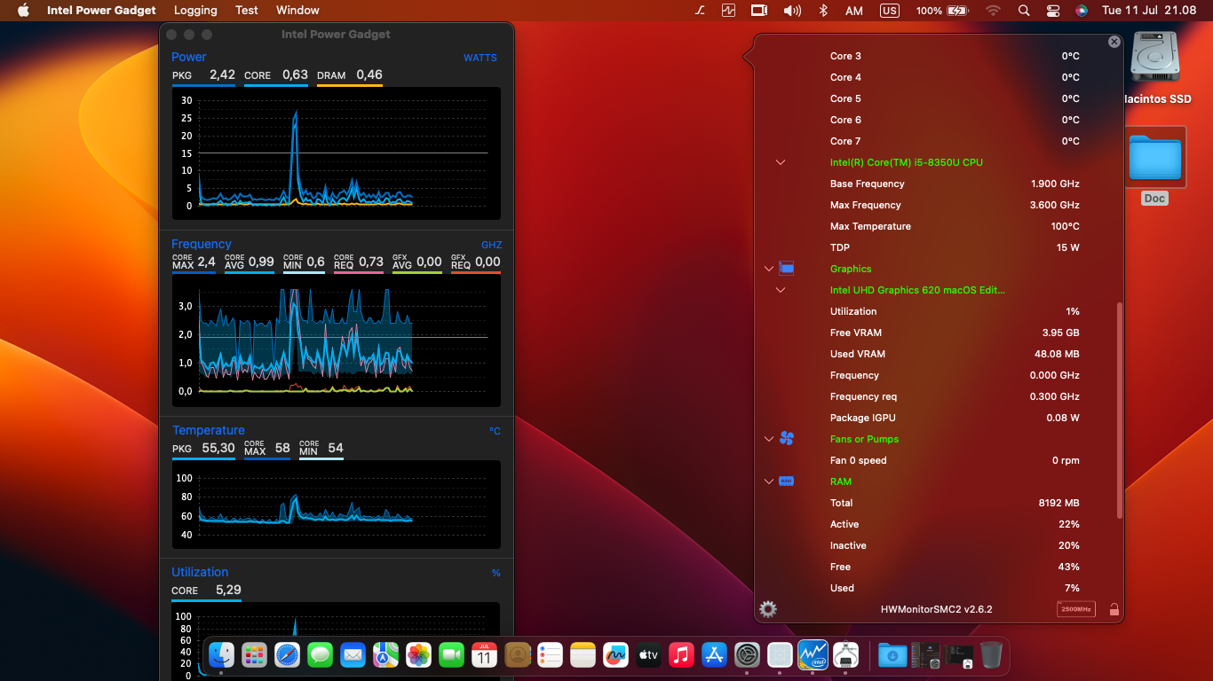 Lenovo Thinkpad X280 5th [KabyLake R   Intel UHD 620 + PS2 SMBUS]   OpenCore 1